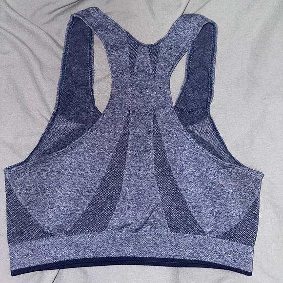Women's Sports Bra - Blue - Stretchy - US Small - Picture 3 of 4